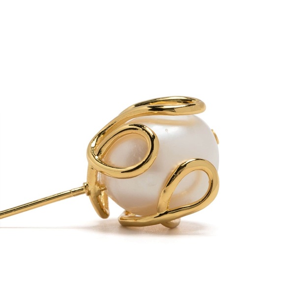 Cult Gaia Pearl Earrings NWT - Picture 3 of 4